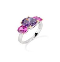Anello Amen Donna in Argento Zircone RCK3TOBVIFU-14 - RCK3TOBVIFU-14